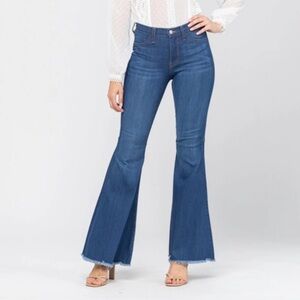 Judy Blue High Waist Super Flare Denim Pants sz 31/13